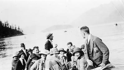 Members touring in interior BC in 1926
